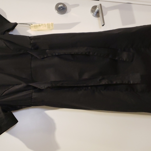 NWT Black Maternity Shirt Dress - M - Picture 4 of 9